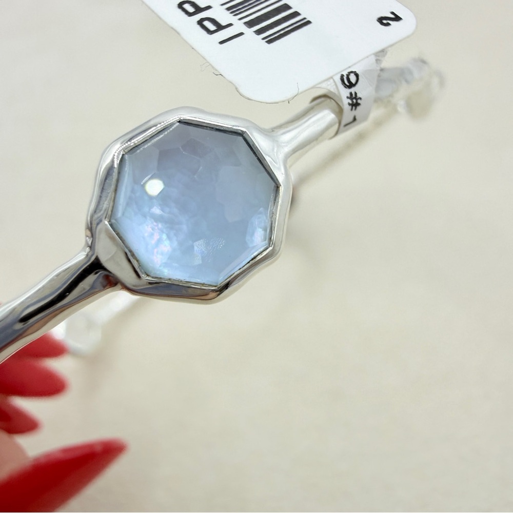 Ippolita Wonderland 5 Stone Bangle Bracelet in Savoy Size 2 Blue - Picture 10 of 16